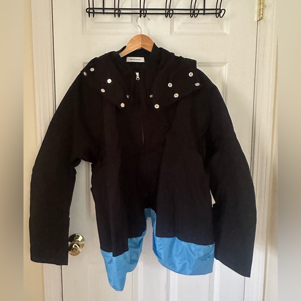 Kiko Kostadinov Black Kolman Bomber Jacket